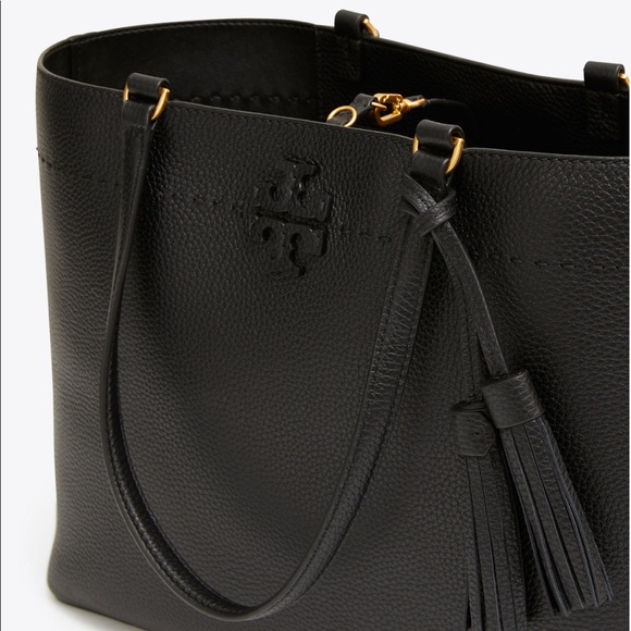 Tory Burch McGraw Tassel Tote NWT - Picture 6 of 8